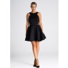 Černé mini společenské šaty