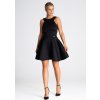 Černé mini společenské šaty