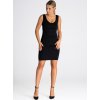 Černé mini přiléhavé šaty