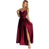 Elegantní vínové maxi šaty DANIELE