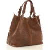 MAZZINI Hnědá kabelka Carina Treccia