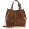 MAZZINI Hnědá kabelka Carina Treccia