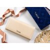 4U Cavaldi Béžová hladká peněženka M608
