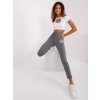 Tmavě šedé dámské tepláky