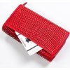 Rovicky Červená mřížkovaná peněženka V246