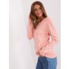 Světle růžový klasický svetr (Velikost ONE SIZE)