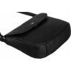 Peterson Černá kožená crossbody kabelka