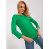 Zelené tričko s 3/4 rukávem