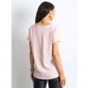 Světle růžové dámské tričko