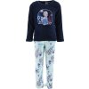Frozen tmavě modré fleecové dívčí pyžamo
