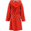 Červený dívčí župan s puntíky Ladybug and Cat Noir