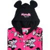 Růžový plyšový overálek Minnie Mouse