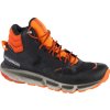 Černo-oranžové turistické tenisky Salomon Predict Hike Mid Gtx