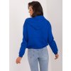 Modrá mikina na zip (Velikost ONE SIZE)