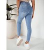 Světle modré skinny džíny MARIE