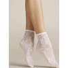 Vzorované silonkové ponožky Fiore Doria G 1076