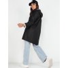 Černá přechodová bunda delšího střihu KELION (Velikost S/M)