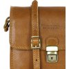 MARCO MAZZINI camel čtvercová crossbody kabelka