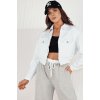 Bílá džínová krátká bunda BLIRNA