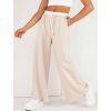 Béžové široké kalhoty VERES