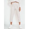 Béžové kalhoty s vysokým pasem BAFROT