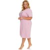 Světle růžová noční košilka Lady of flowers