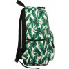 Peterson zelený vzorovaný batoh s kapsou na notebook