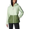 Světle zelená dámská větrovka Columbia Inner Limits III Jacket