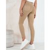 Tmavě béžové džínové kalhoty s gumou v pase ALTET