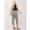 Khaki 3/4 kalhoty