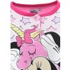 Světle růžové bavlněné pyžamo Minnie Mouse