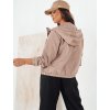 Tmavě béžová přechodová bunda s kapsami BELIJ