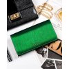 Peterson Tmavě zelená dámská kožená peněženka Y628 (Velikost ONE SIZE)