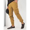 Khaki cargo kalhoty
