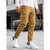 Khaki cargo kalhoty
