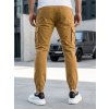 Khaki cargo kalhoty
