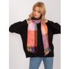 Barevná vzorovaná šála s trásněmi (Velikost ONE SIZE)