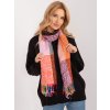 Barevná vzorovaná šála s trásněmi (Velikost ONE SIZE)