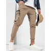 Béžové cargo kalhoty