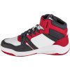 Bílo-červené chlapecké kotníkové tenisky Joma Platea Mid Jr 2406