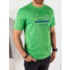 Zelené tričko s potiskem