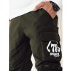 Khaki cargo kalhoty