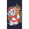 Tmavě modré chlapecké tričko s dlouhým rukávem Paw Patrol - Marshall