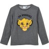 Tmavě šedé tričko s dlouhým rukávem The Lion King