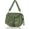 Marco Mazzini tmavě zelená kožená brašna (Velikost ONE SIZE)