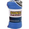 Modrá chlapecká deka Sonic