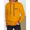 Žlutá mikina s kapucí