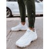 Khaki pánské jogger tepláky s kapsami (Velikost S)