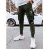 Khaki pánské cargo tepláky