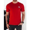 Červené bavlněné tričko